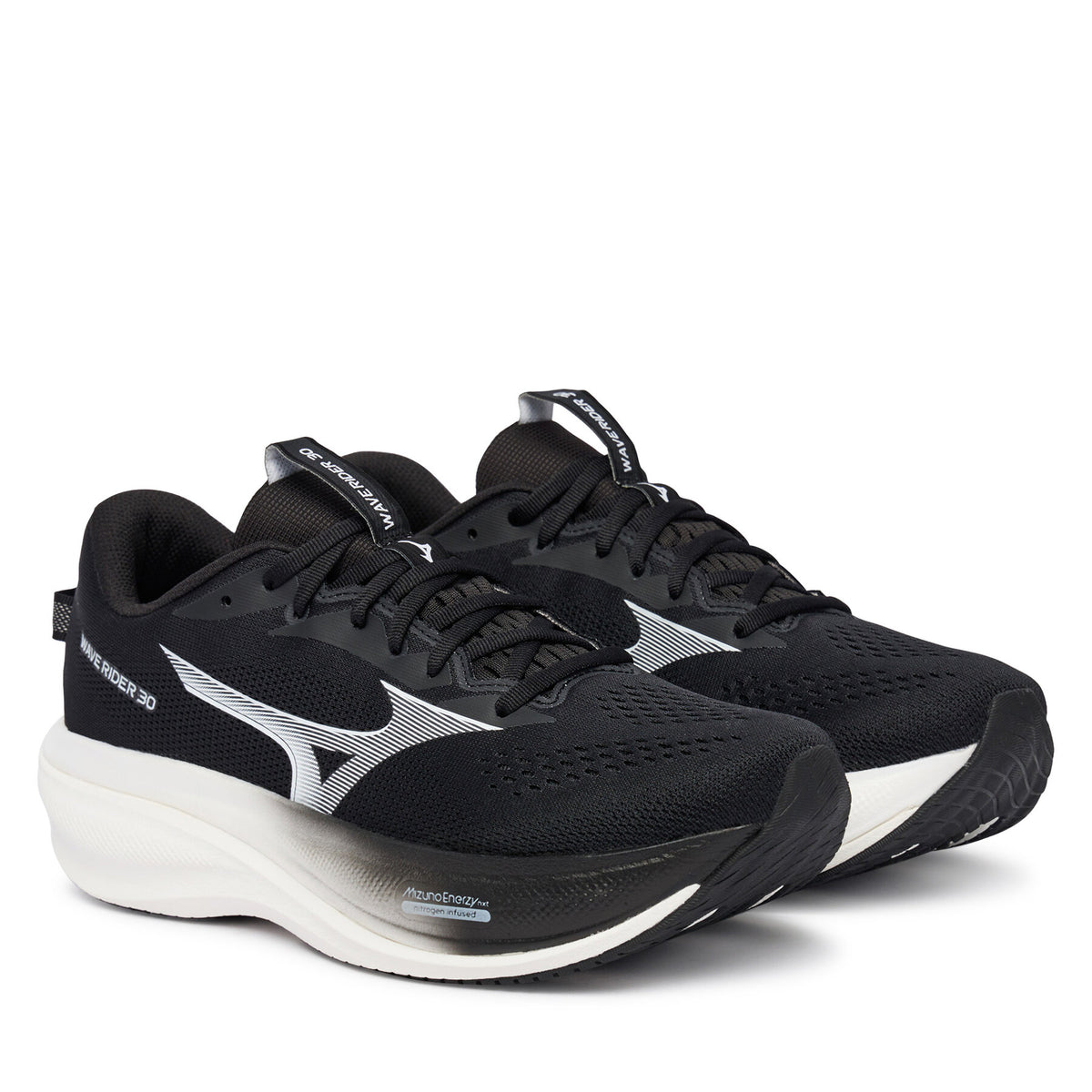 Mizuno Маратонки за бягане Wave Rider 30 J1GM2620 Черен