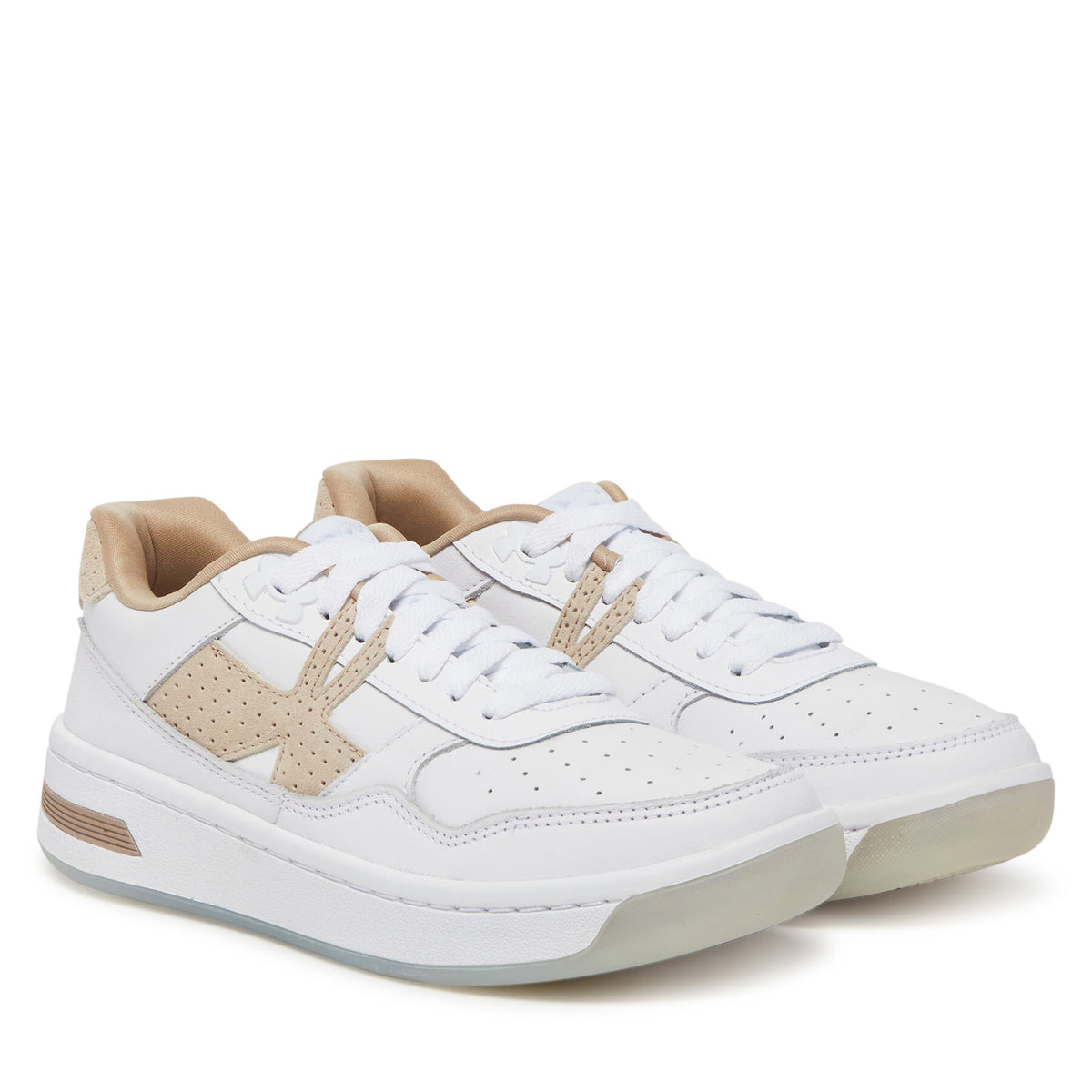 Under Armour Сникърси UA W Court 96 Suede 3028766 Бял