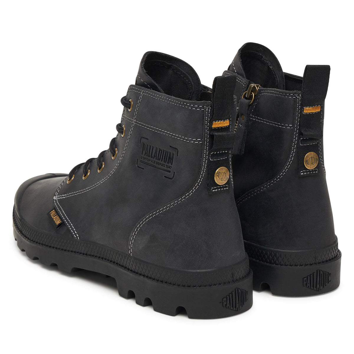 Palladium Туристически oбувки Pampa Zip Lth Legacy 79502-008-M Черен