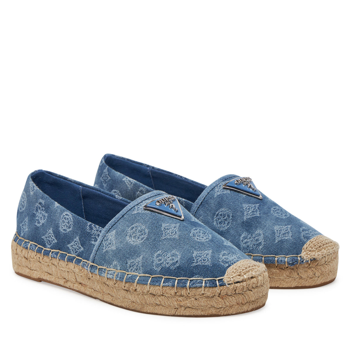 Guess Еспадрили FLJDNN DEN14 Син