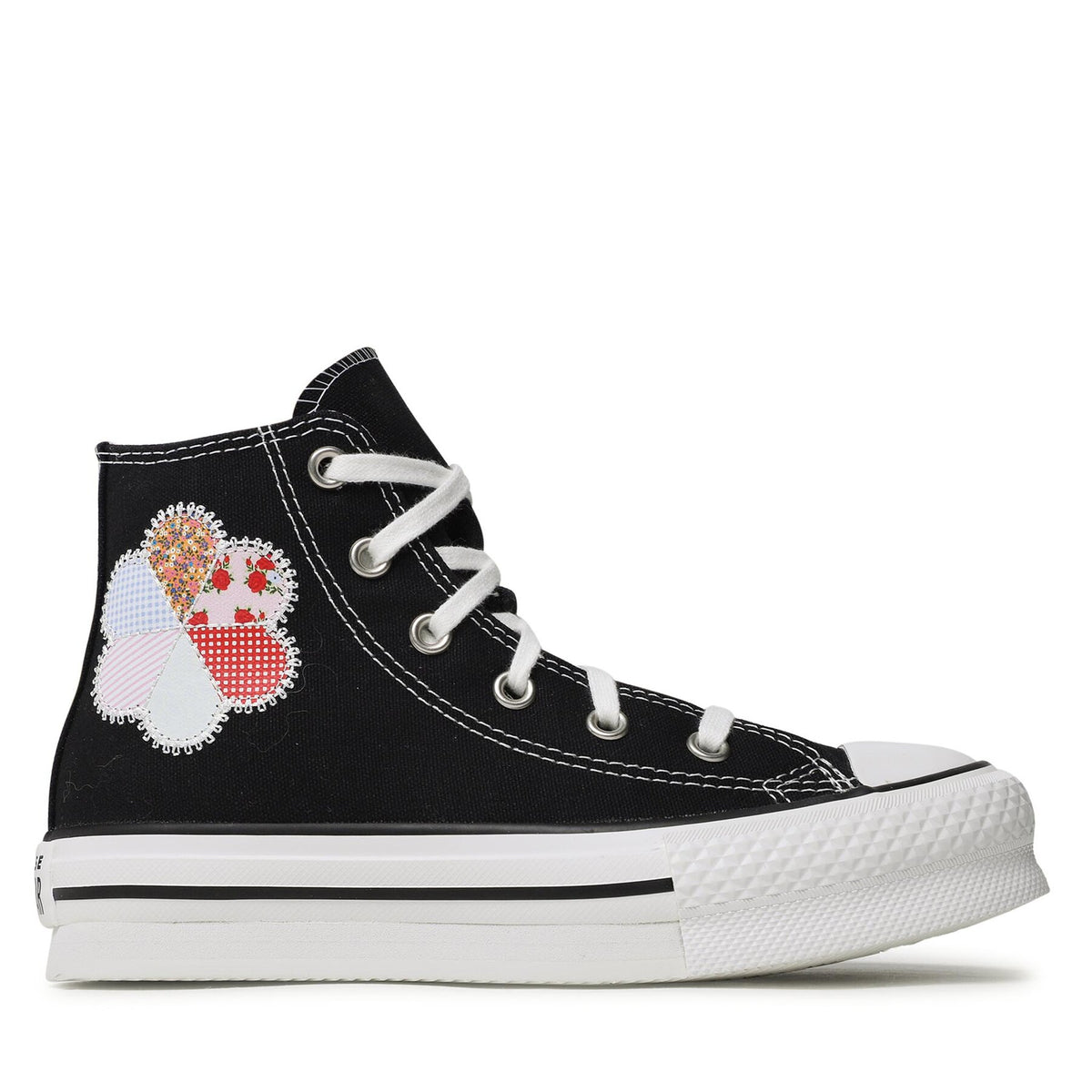 Converse Кецове Chuck Taylor All Star Eva Lift Hi A05166C Черен