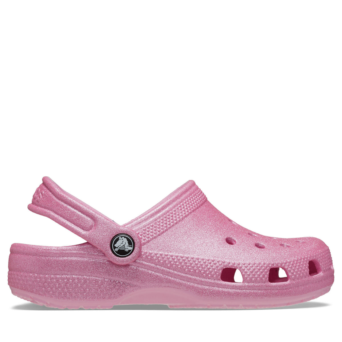 Crocs Чехли Classic Glitter Kids Clog T 206992 Розов