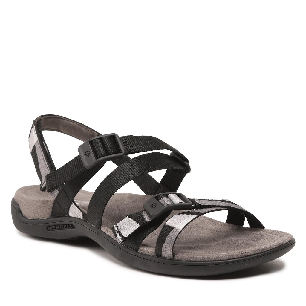Merrell Сандали District 3 Backstrap Web J004190 Черен