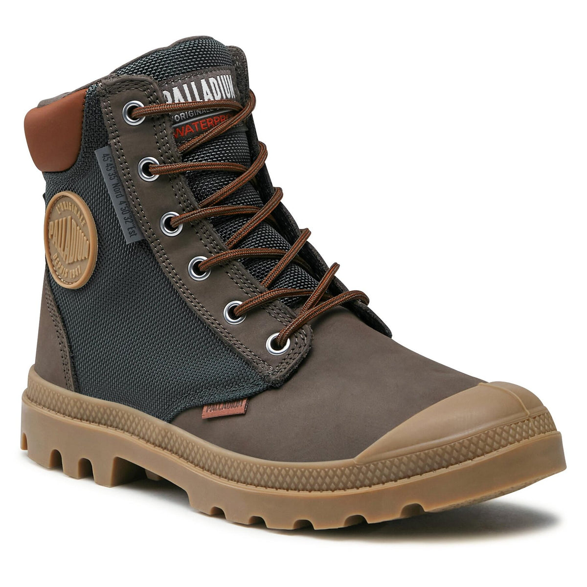 Palladium Туристически oбувки Pampa Sc Wpn U-S 77235-236-M Кафяв