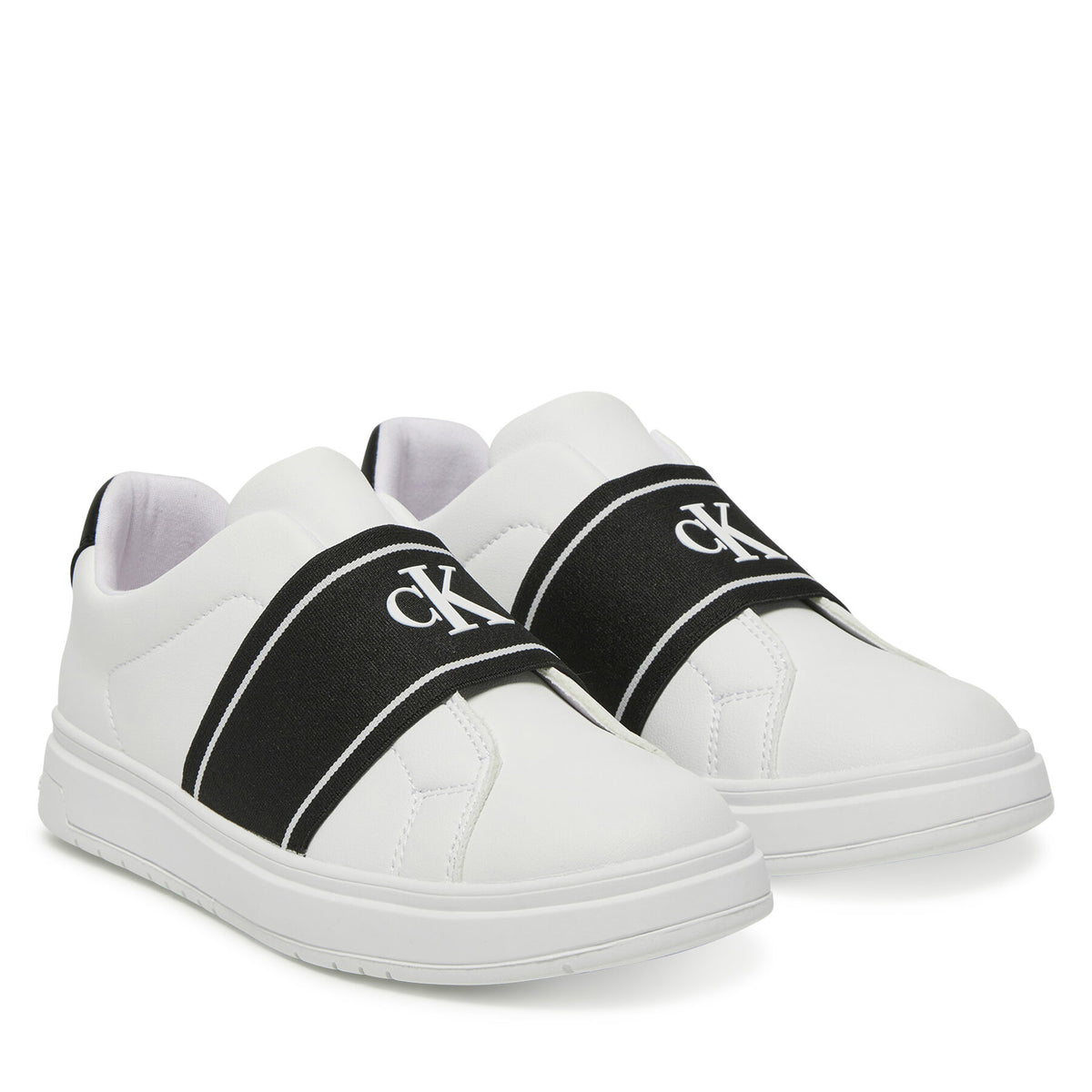 Calvin Klein Jeans Сникърси V3X9-82087-1355X002 Бял