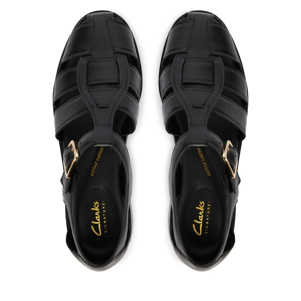 Clarks Сандали Hana Sun 26181215 Черен
