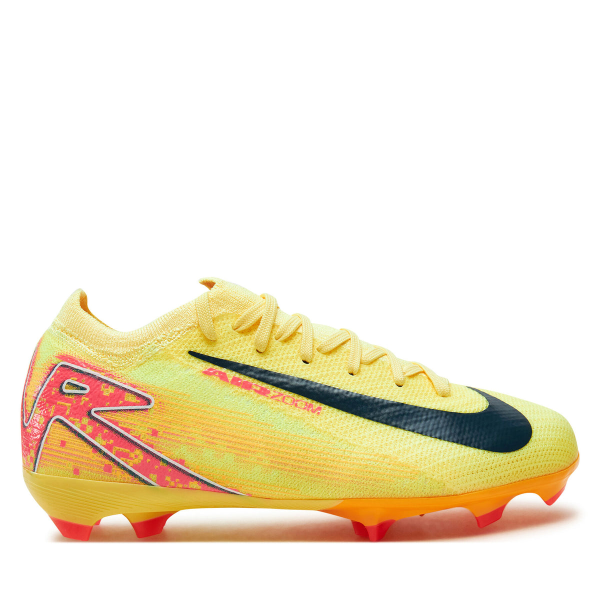 Nike Обувки за футбол Jr Zm Vapor 16 Pro Km Fg HF5450 800 Жълт