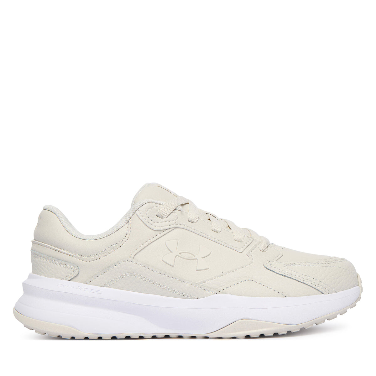 Under Armour Сникърси UA Edge Leather 3028569 Екрю