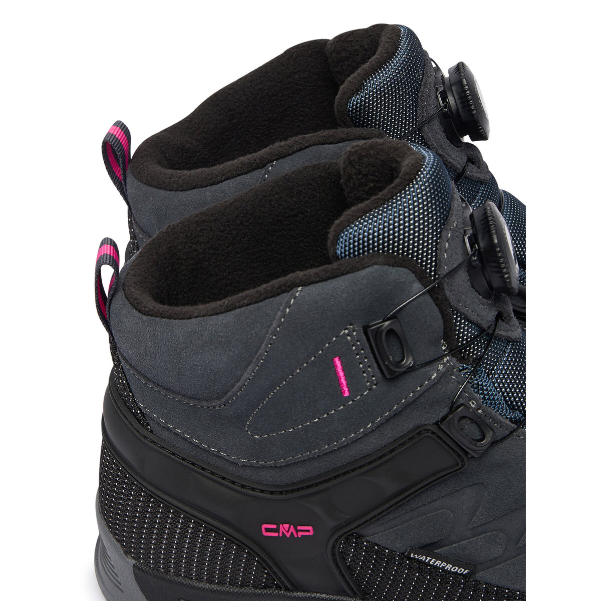 CMP Туристически Kiruna Mid FitGo Fleece Wp 3Q57894J Черен
