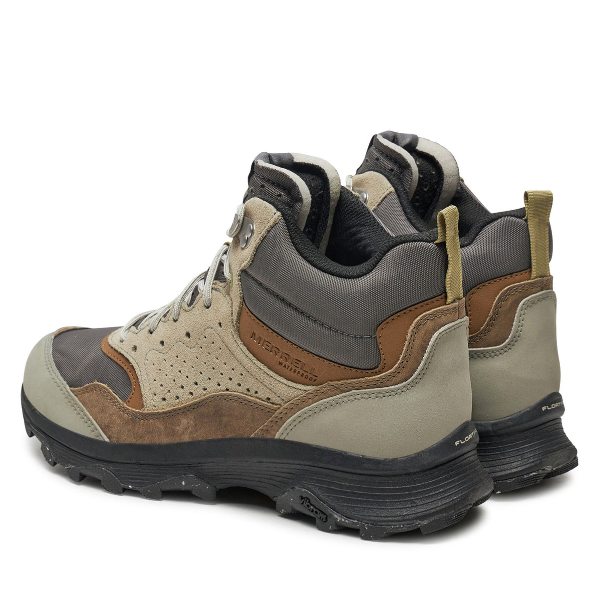 Merrell Туристически Speed Solo Mid Wp J037859 Сив