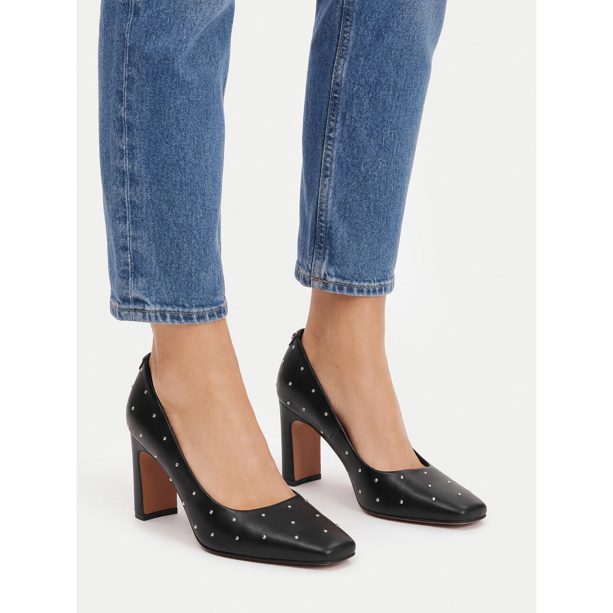 Nine West Обувки на ток CEO-LP806187-1B Черен