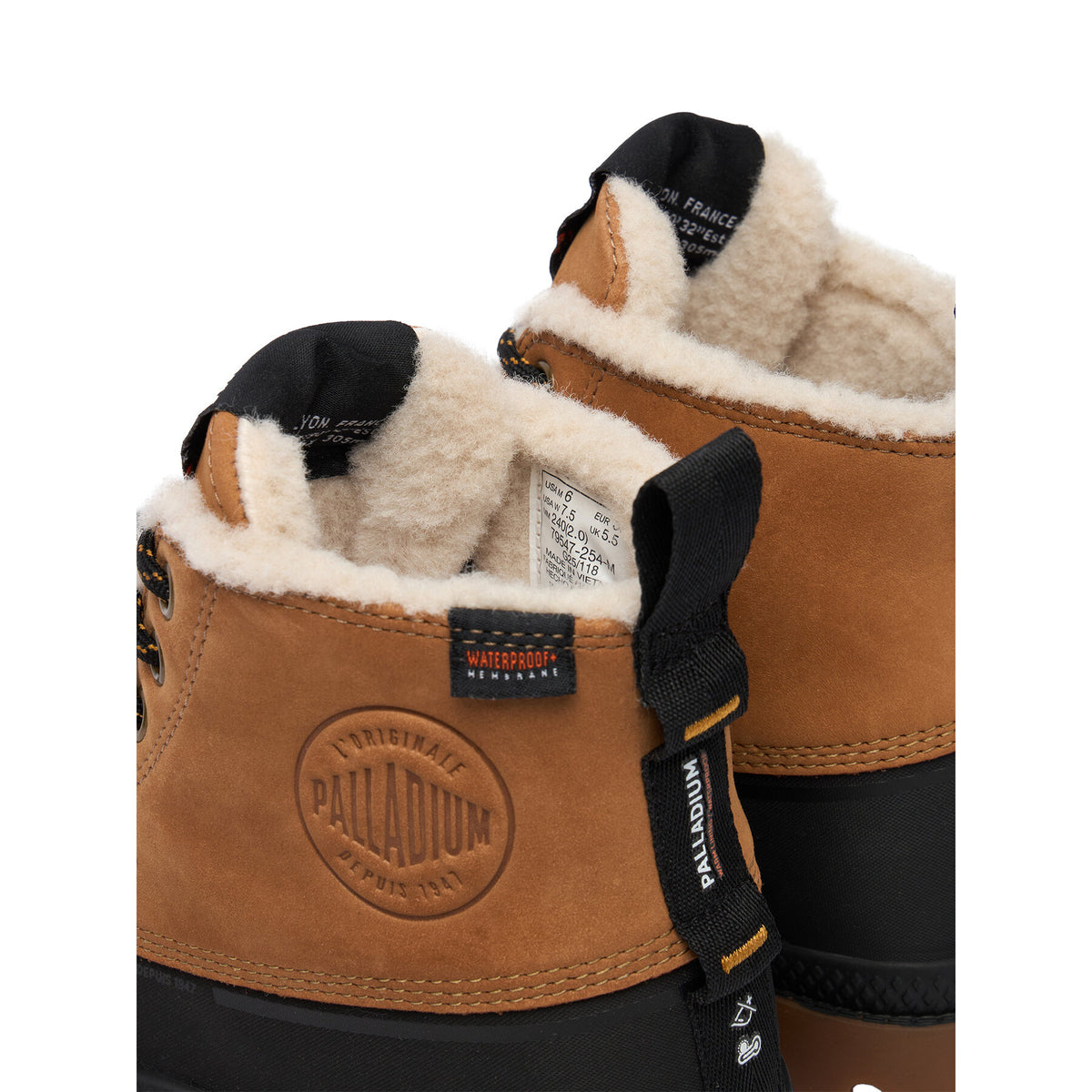 Palladium Туристически oбувки Pampa Duck Wl Wp+ 79547-254-M Кафяв