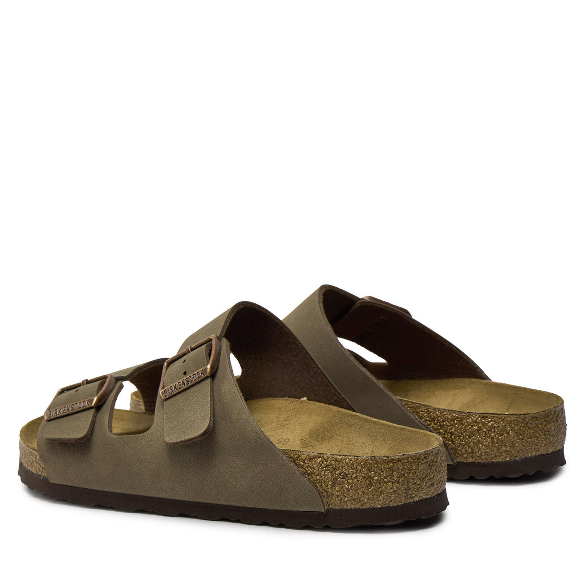 Birkenstock Чехли Arizona Birko-Flor nubuk 151181 Кафяв