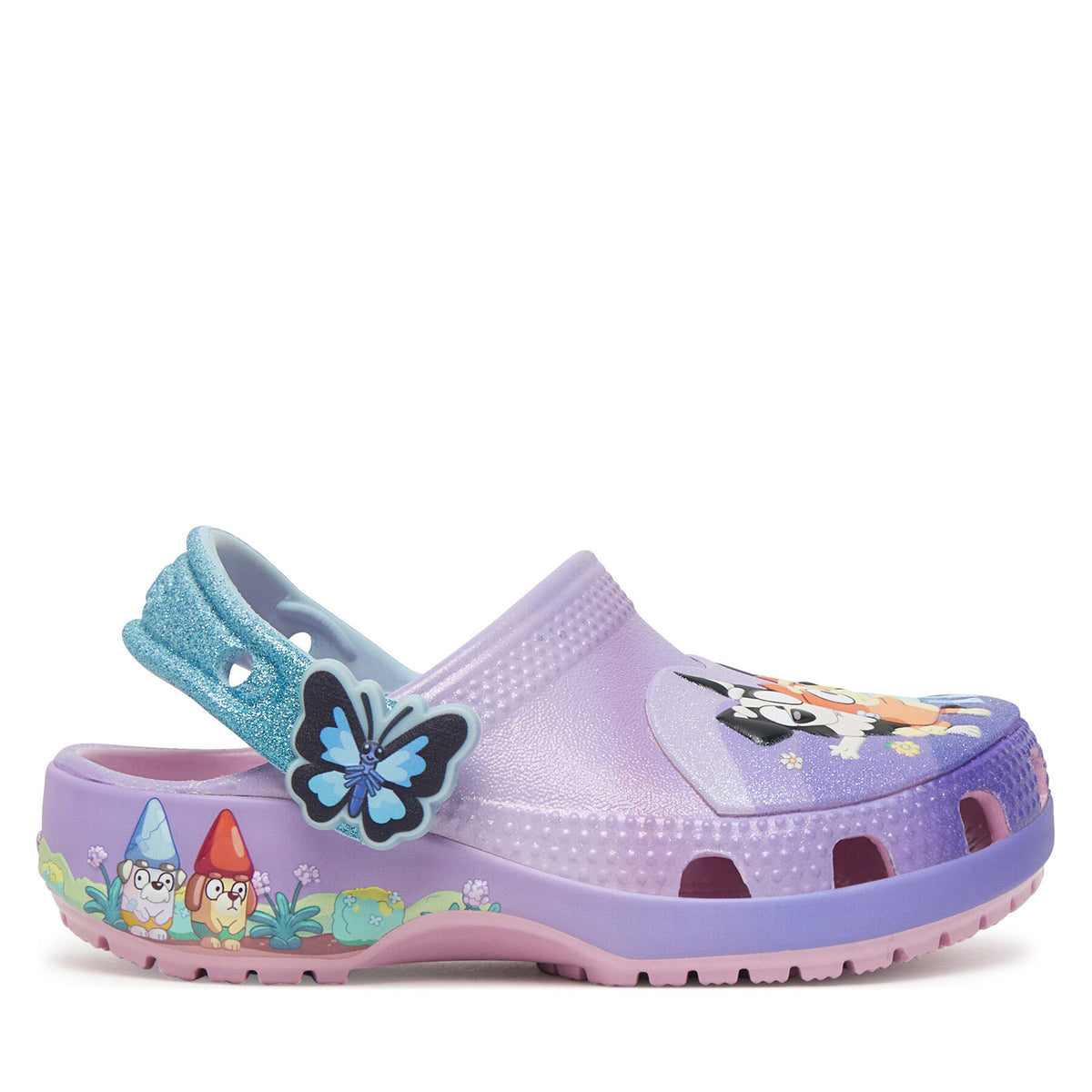 Crocs Чехли Bluey Multi Pink Cls Clg T 212370 Цветен