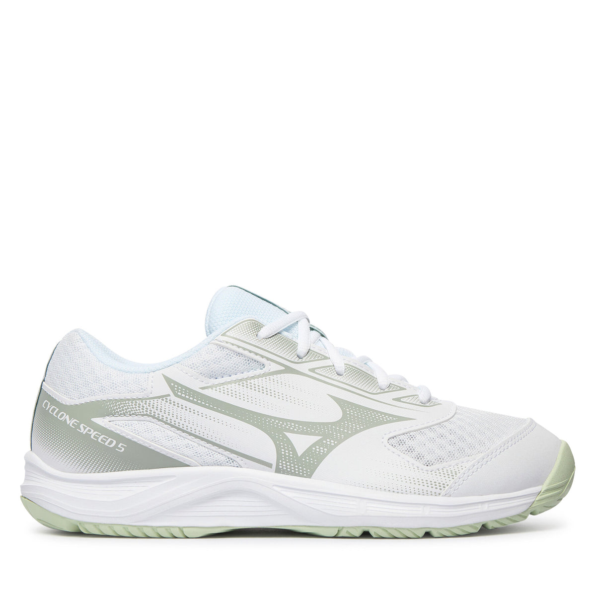 Mizuno Обувки за зала Cyclone Speed 5 V1GC2580 Бял