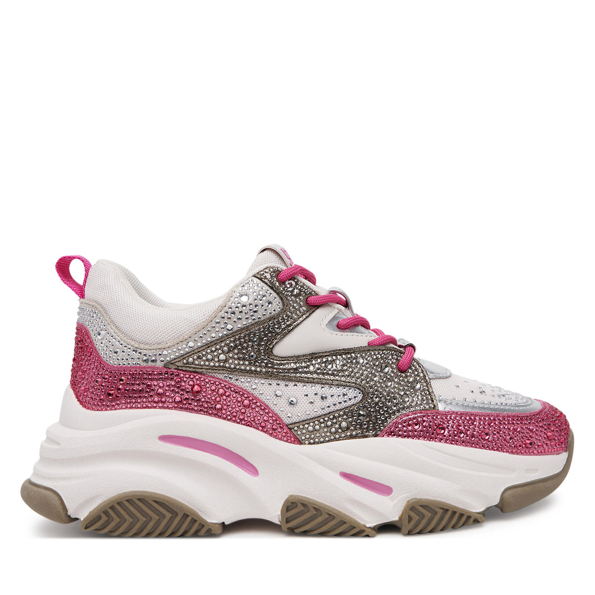 Steve Madden Сникърси Privy SM19000082 Бял