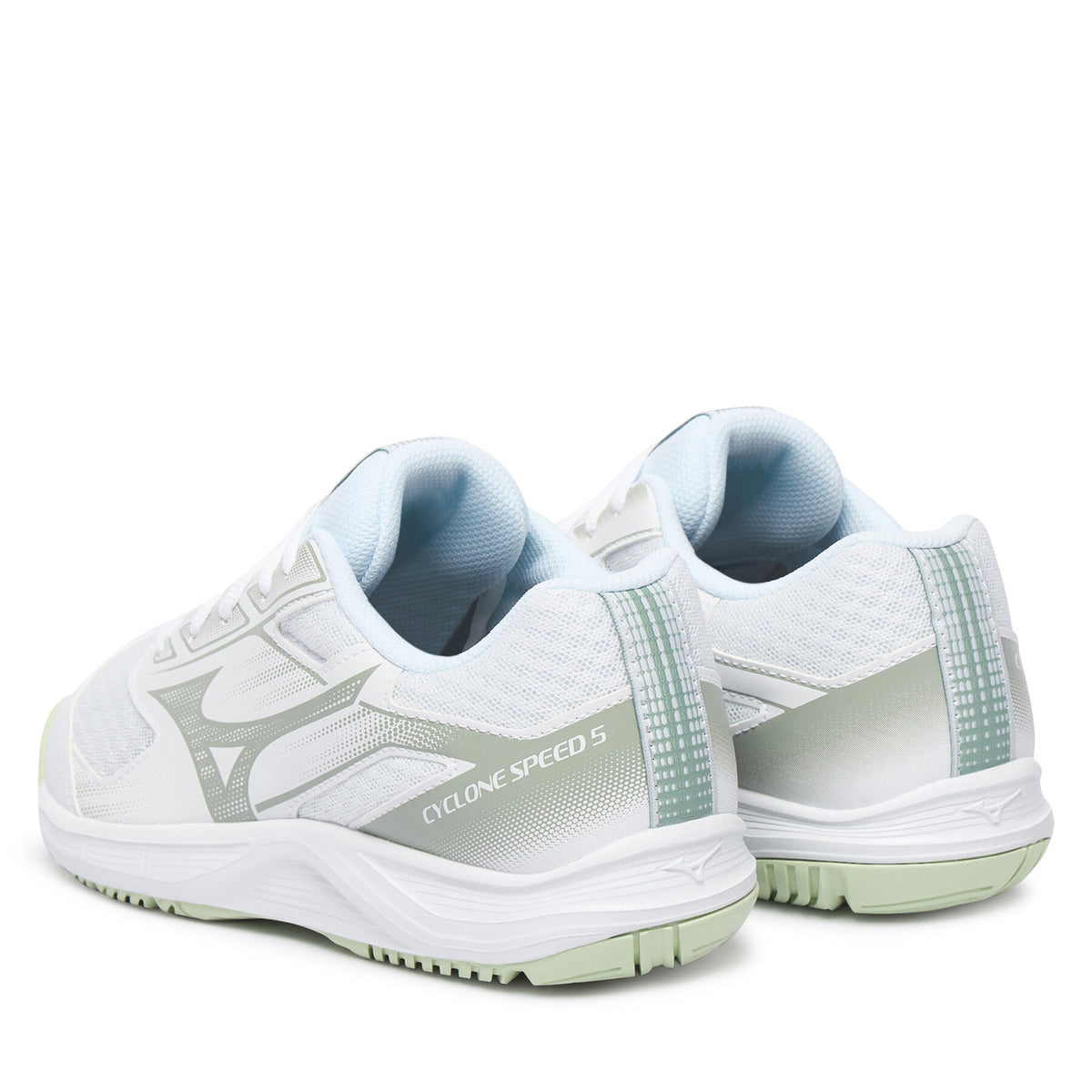Mizuno Обувки за зала Cyclone Speed 5 V1GC2580 Бял
