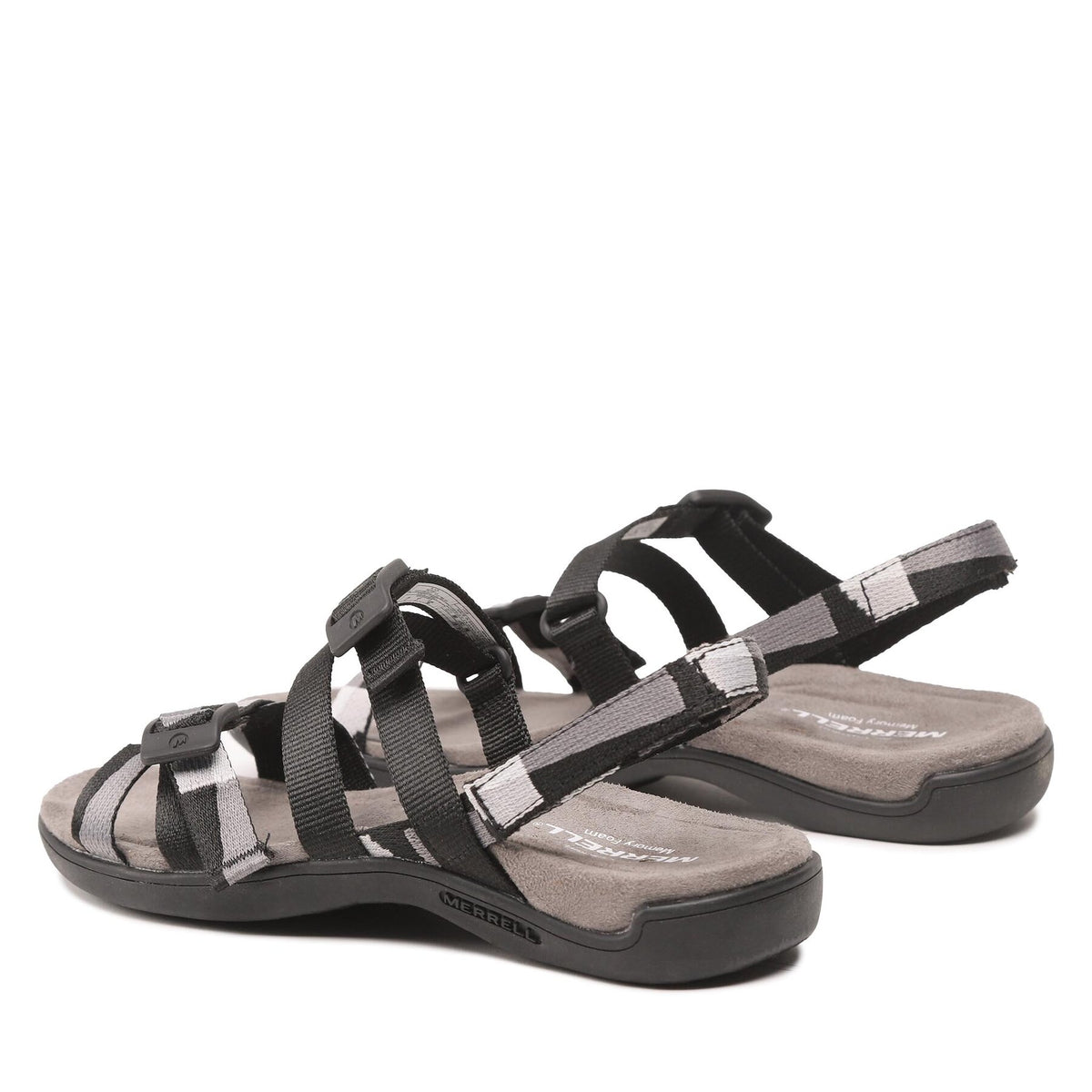 Merrell Сандали District 3 Backstrap Web J004190 Черен