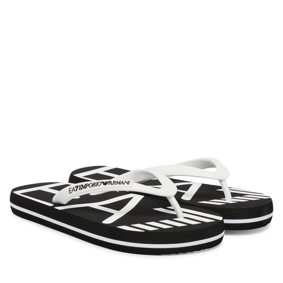 EA7 Emporio Armani Джапанки 7X000659 AF22188 MC001 Черен