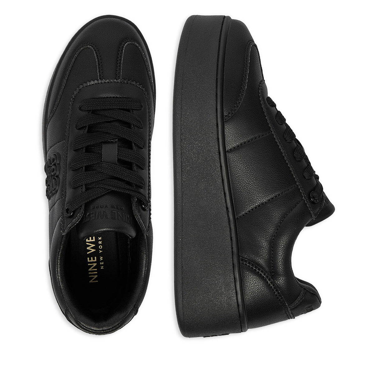 Nine West Сникърси CEO-RLY-N2605 Черен