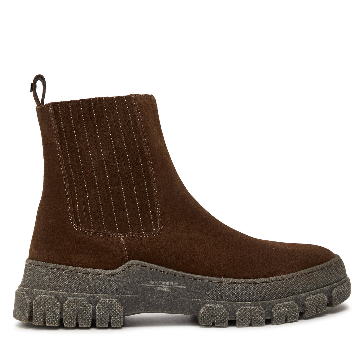 Weekend Max Mara Боти тип челси Genepi 24257960556 Кафяв