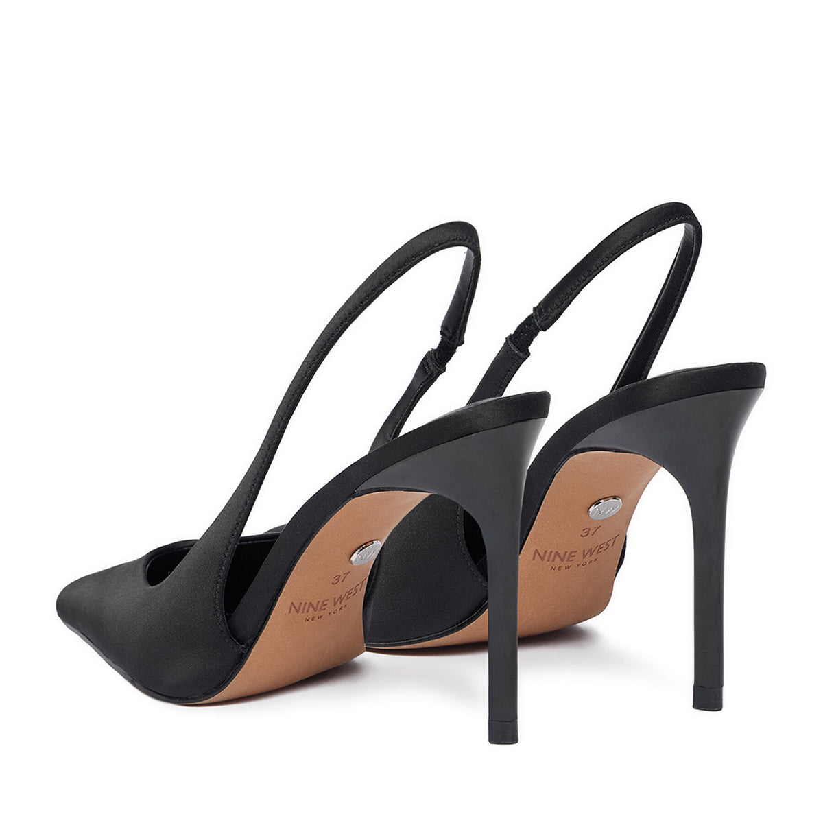 Nine West Обувки на ток EO-TS6380-1 Черен