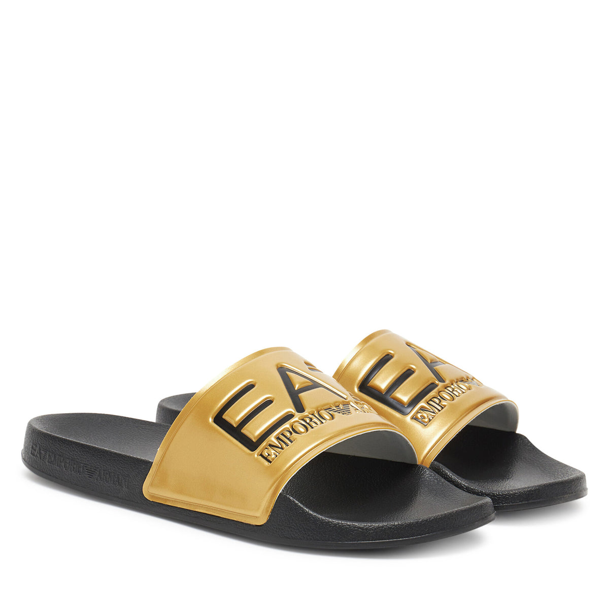 EA7 Emporio Armani Чехли 7X000108 AF15118 MZ097 Златист