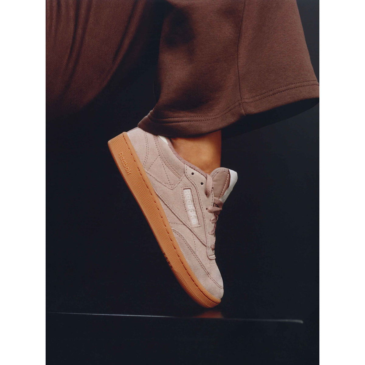 Reebok Сникърси EO-CLUB C 85 100260635 Светлорозов