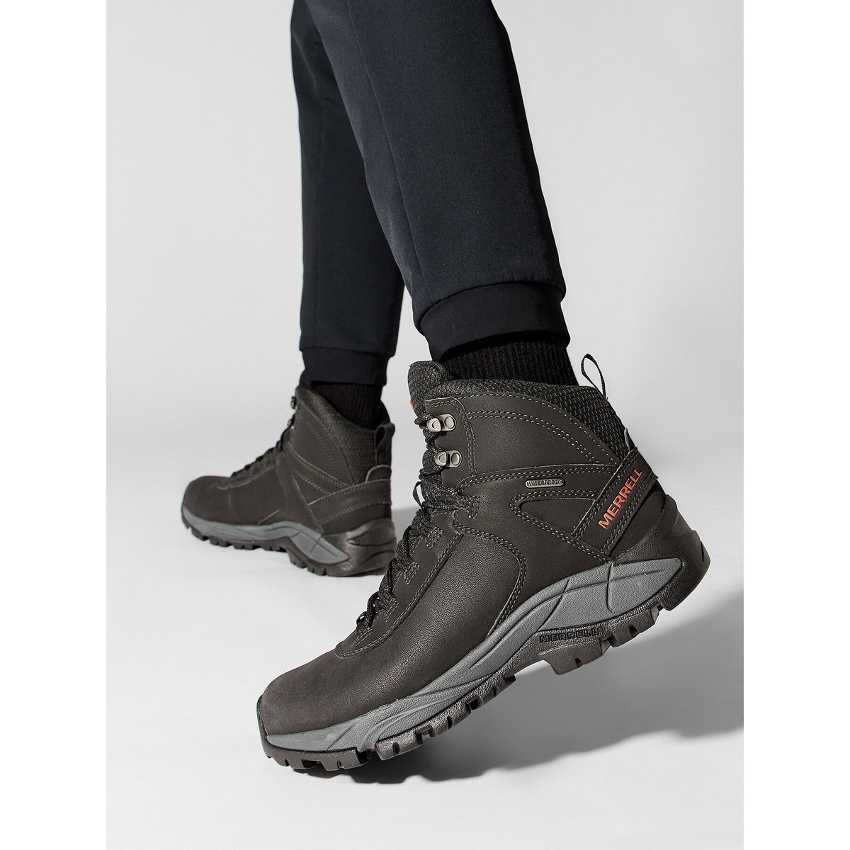 Merrell Туристически Vego Mid Ltr Wp J311538C Черен