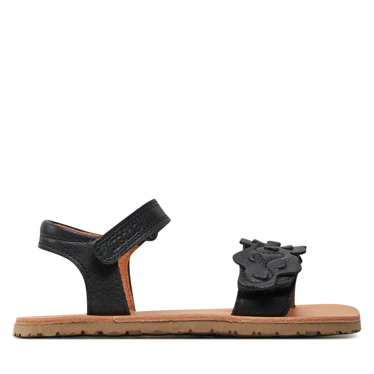 Froddo Сандали Barefoot Flexy Flowers G3150265-4 M Черен