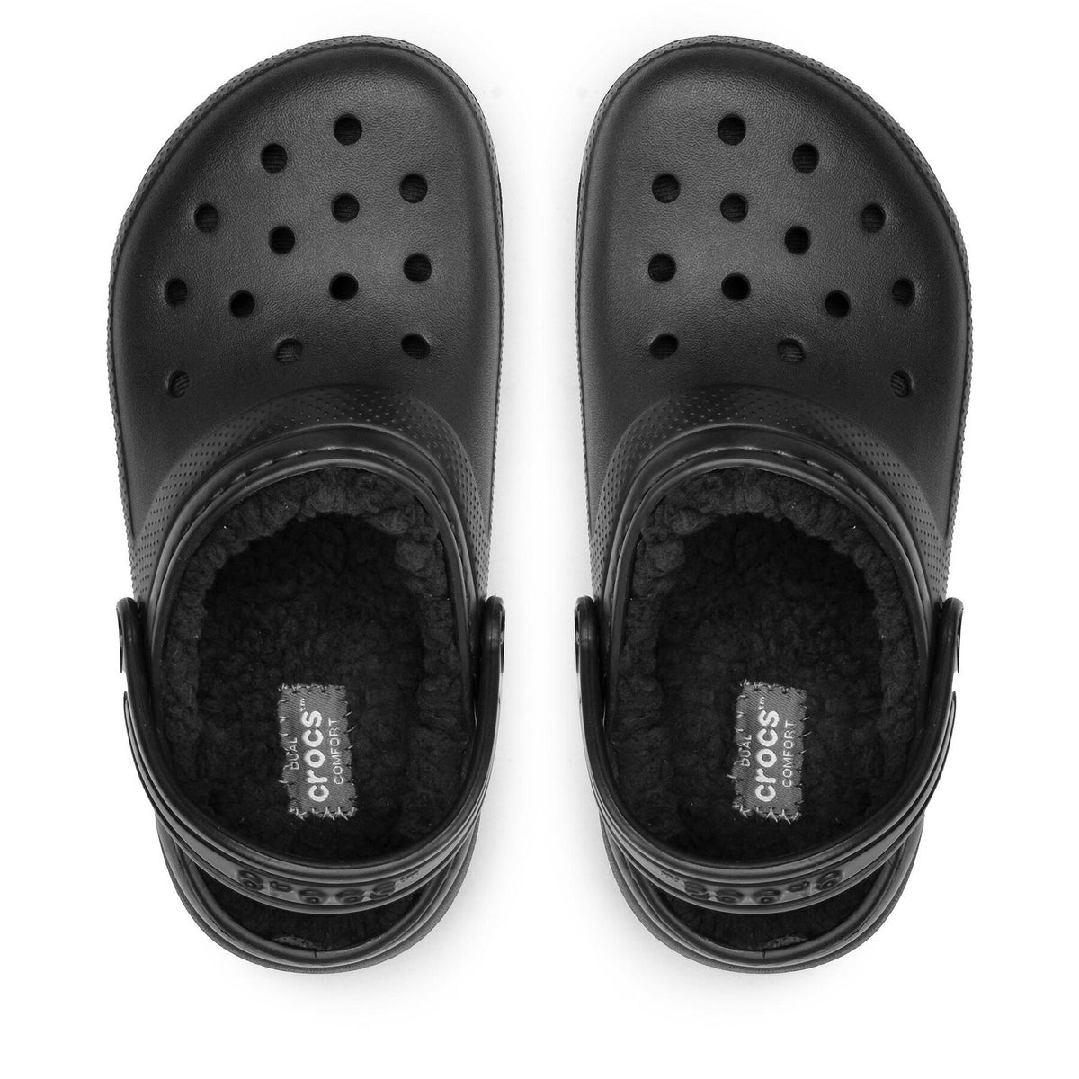 Crocs Чехли Classic Lined Clog K 207010 Черен