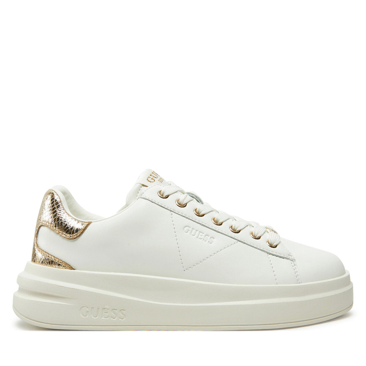 Guess Сникърси FLTELB LEM12 Бял