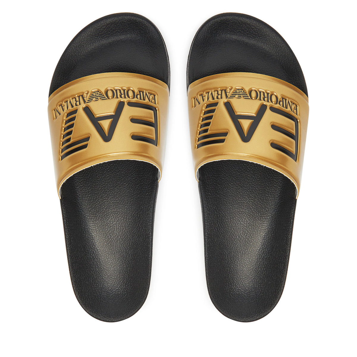 EA7 Emporio Armani Чехли 7X000108 AF15118 MZ097 Златист