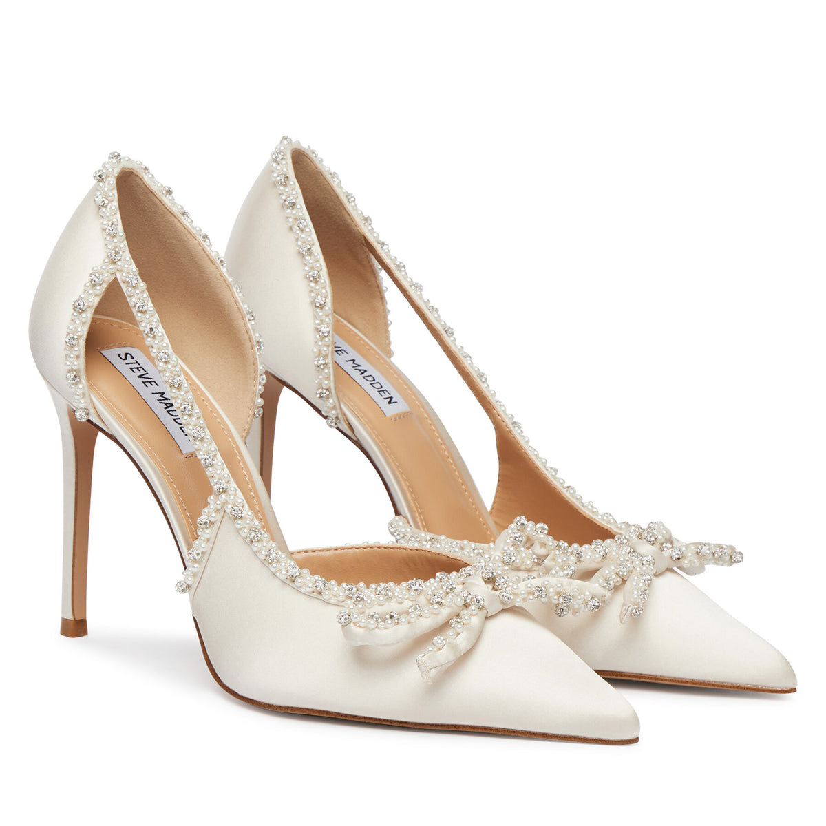 Steve Madden Обувки на ток Tandi 11005583 Бял