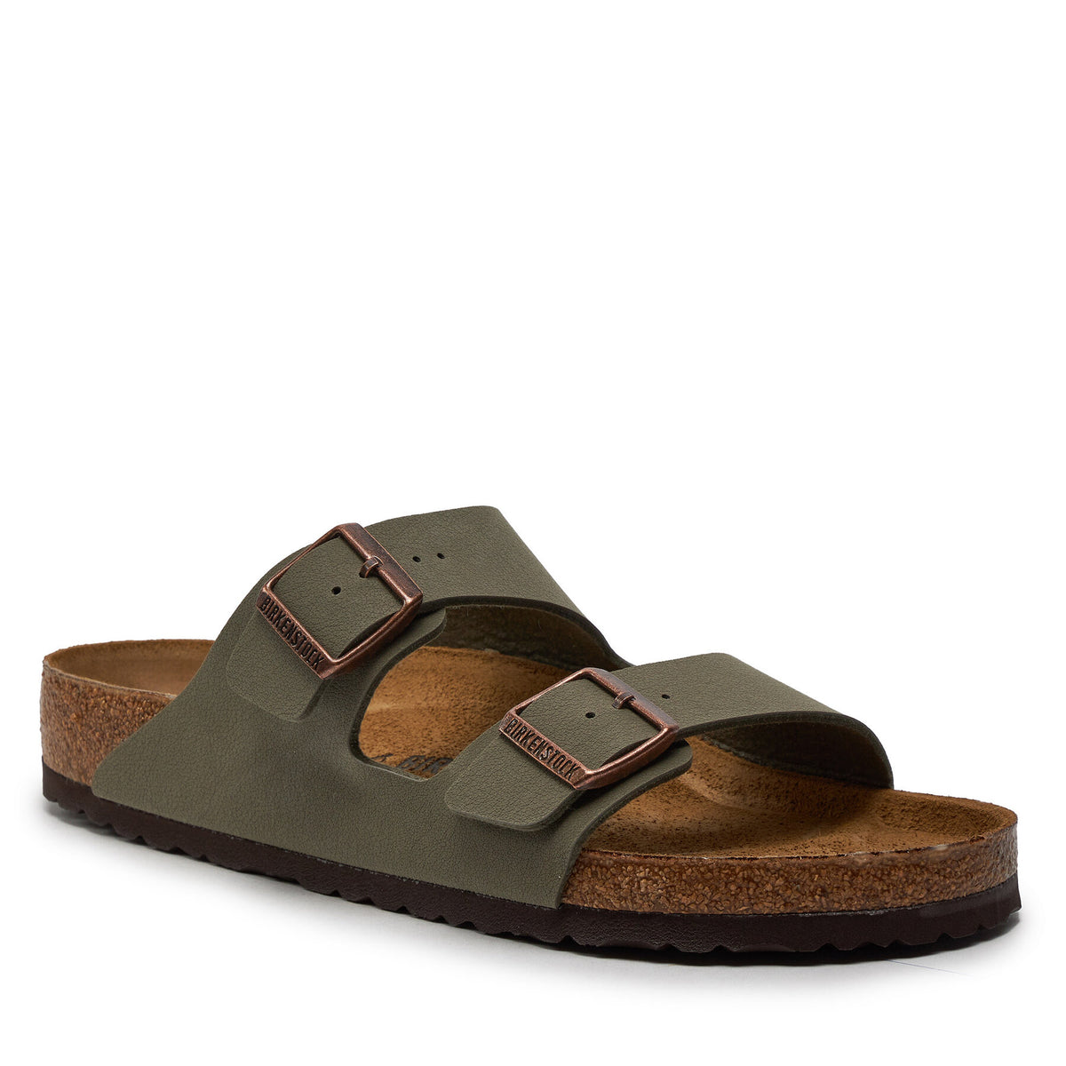 Birkenstock Чехли Arizona Birko-Flor nubuk 0151211 Сив